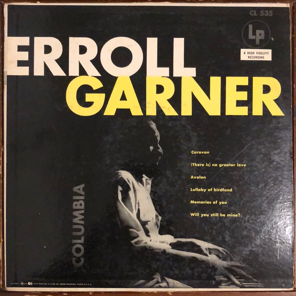 Erroll Garner At The Piano Vinyl Lp